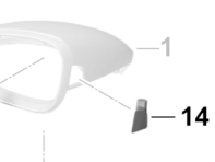 Spia specchietto retrovisore esterno. Porsche 971 Panamera con guida a sinistra - 971953039D, 971953039F, 971953040D, 971953040F - MP00232, MP00234