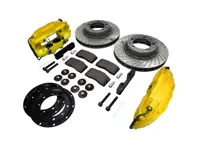 Kit de mise à niveau étrier et disque de frein "Big Yellows" avant pour Porsche 911 69-73 - FVD351964499ALU