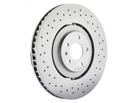 Brake disc rotor, Front. FORMULA Z. Porsche 981 Boxster 2.7L / 981C Cayman 2.7L (OE Part No 98135140101/98135140201) - 98135140580, 98135140581, 98135140680, 98135140681, 9GT615301N, 9GT615302N, 460.4535.70, 460.4534.70 - 460.4535.70, 460.4534.70