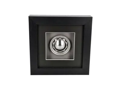 Handmade 1:8 Scale 356 Steel Wheel Model with Hubcap - Hand Assembled & Box Framed - 35668021, 64468101, 6446810110, 6446810111, 644681101, PCG36100200 - BFWH356AOPEN