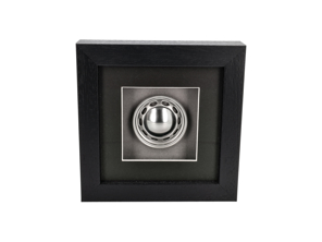 Handmade 1:8 Scale 356 Steel Wheel Model with Hubcap - Hand Assembled & Box Framed - 35668021, 64468101, 6446810110, 6446810111, 644681101, PCG36100200 - BFWH356AOPEN