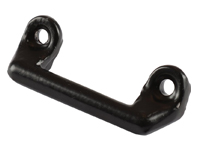 Vergrendelhaak voor achterbankriem, zwart. Porsche 911 1965-79 - 90155580120, 477885761, 477885761A - A167588774, C781A, 1689550200