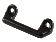 Rear seat strap locking hook, Black. Porsche 911 1965-79 - 90155580120, 477885761, 477885761A - A167588774, C781A, 1689550200
