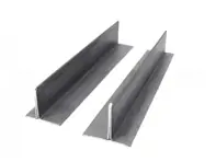 Front Bonnet / Hood Hinge mounts (PAIR). Porsche 356 B/C - 64451101005 - P151H, PP151H