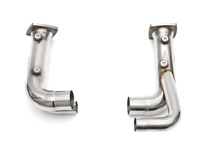 排气旁通管（用于 PSE）。保时捷 991.2 Carrera - 9P1254450A, 9P1254450AX, 9P1254400A, 9P1254400AX