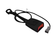 Vergrendeling van de veiligheidsgordel vooraan met drukknop. Porsche 991 / Boxster / Cayman RHD - 99180318402, 99180318305