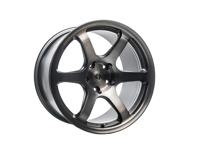 Jante avant en alliage forgé Titan 7 T-D6E à 6 branches 9,5 x 21. Porsche 9J1 Taycan - TD6E2195050513071HD