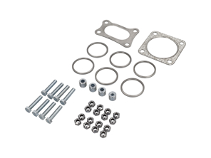 Kit de montaje para intercambiadores de calor en Porsche 964 - 99311119500, 99908500102, 90007428202, 99908405202, 96411119800, 96411119205