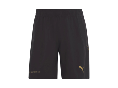 Pantalones cortos de fútbol para hombre con la marca Porsche en dorado - 911 Spirit 70 - WAP2650XS0SS70, WAP26500S0SS70, WAP26500M0SS70, WAP26500L0SS70, WAP2650XL0SS70, WAP265XXL0SS70