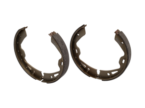 手刹蹄片（一套4片）。适用于保时捷Panamera 970 / 981 Boxster / 981C Cayman / 991 Carrera - 97035299300, 97035299301, 97035299302, 298698533, 971698533, 9290, 971698533E, 971698533C, 971698533D, 971698533AA