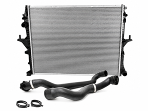 Radiator water / coolant and pipe kit. Porsche 955 Cayenne S / Cayenne Turbo - 95510614201, 95510614200, 95510623910, 95510623800 - GPBH-23800, CR571000P, GPBH-23910
