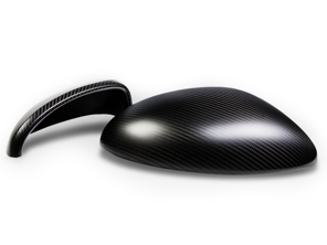 TechArt Carbon-Außenspiegelabdeckungen, Linkslenker. Porsche 718 Boxster und Cayman - 082.121.320.009G, 082.121.320.009M, 982858653G2X, 982858654G2X, 982858653AG2X, 982858654AG2X