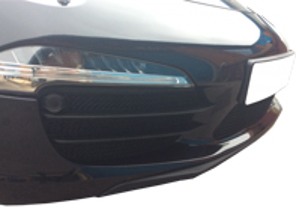 Ensemble de grilles de pare-chocs avant en acier inoxydable ZunSport. Porsche 991.1 C2 (avec capteurs de stationnement) - ZPR62715, ZPR62715B, ZPR62715, ZPR62715B