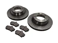 Plaquettes de frein arrière et disque de frein. Pack Porsche 997 C2/ C4 - 99635240104, 98635293911, 98635293910, 99635240104BRE, 98635293911BRE, 99661236501, 90026904701, 99907340201, 99635295901