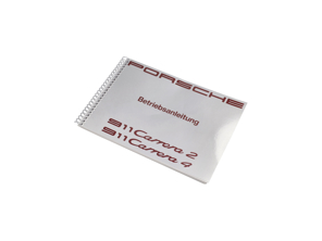 Manuel du conducteur pour Porsche 911 (964) Carrera 2/4, MY 91, en allemand - WKD96401091