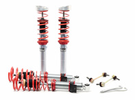 Kit de suspensión monotubo ajustable H&R. Porsche 996 C4 - 99634304302, 99634304339, 99634304313, 99634304340, 99633305104, 99633305143, 99633305185 - 29462-1