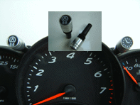 Clock and Trip Alloy Knobs. Porsche 996 / 986 - Cs996