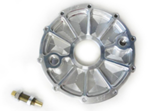 Getriebeseitige Abdeckplatte Porsche 968 - 01E409131A, 01E409131