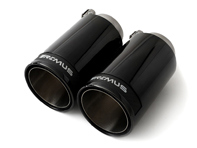 Exhaust tail pipe set Porsche 987 Gen 1 Boxster and Cayman 2006-2009 - 002698CBR, 6861061500, 0026 98CBR