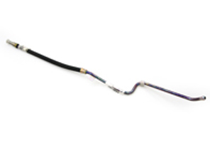 Tubería de aceite a la bomba de aceite del turbocargador. Porsche 965 Turbo 3.3L - 93010733604, 93010733606