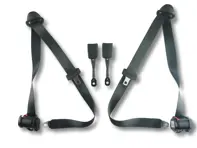 Retractable 3-point inertia reel front seat belt kit Porsche 996 Convertible 1997 to 2001 - 99680303301, 99680303401, 99680318304, 99680318301