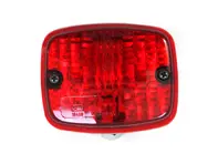 Unidad de luz antiniebla trasera. Porsche 911/912 65-86 - 91163125129, 2NE003030167