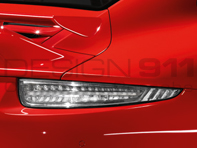 Kit luci posteriori a LED trasparente. Porsche 991 Carrera con guida a destra - 99104490016, 99163198500, 99163198600