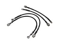 Goodridge RVS remslangset SPR0300-4C. Porsche 928 1986-95 - 92835508102, 92835508002, 92835508003, 92835508004